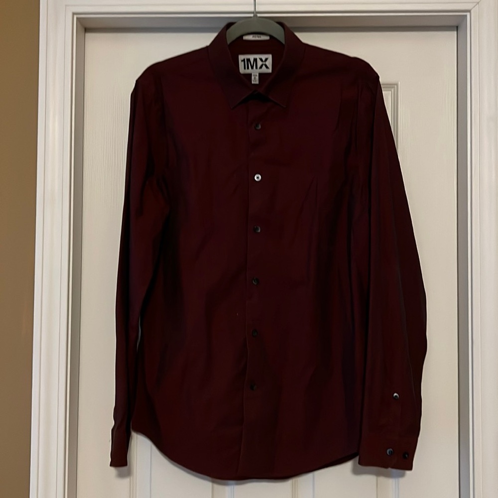 Maroon Express Dress Shirt